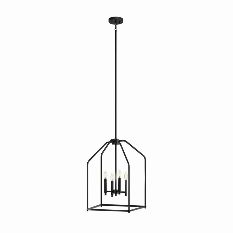 Madden 4-Light Pendant in Black