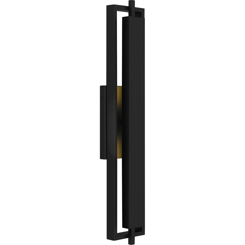 Pointsett LED Outdoor Wall Lantern in Matte Black