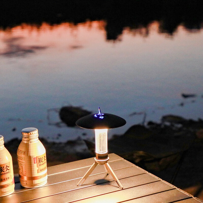 Modern Simplicity ABS Tripod LED Outdoor Light For Camping