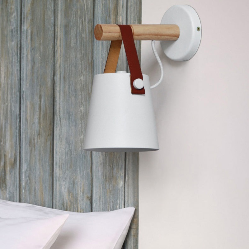 Traditional Vintage Iron Prismatic Round 1-Light Wall Sconce Lamp For Bedroom