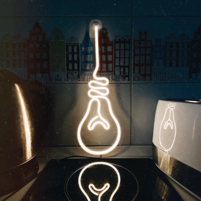 Contemporary Creative Guitar Acrylic LED Wall Sconce Lamp For Living Room